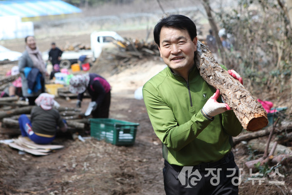 표고버섯 접종