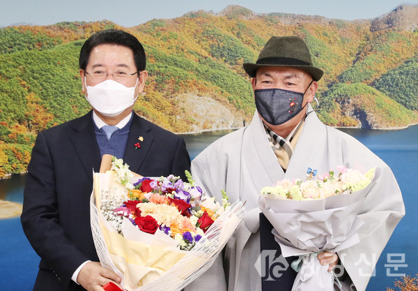 김영록 전남도지사 / 남미륵사 법흥스님