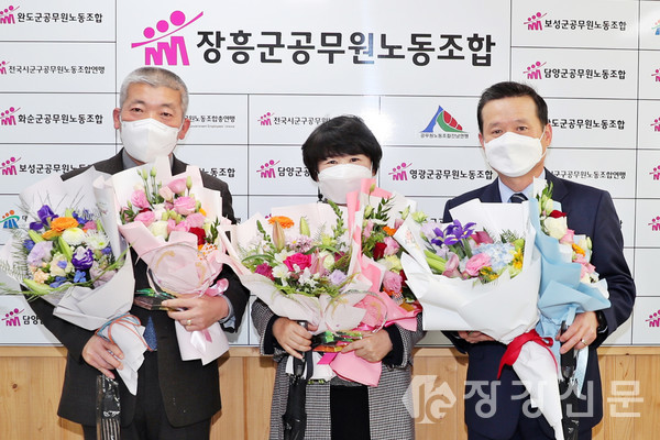 이인흠 문화관광과장 / 방지영 총무과장 / 이열철 민원봉사과장
