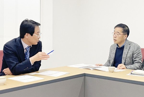 강진원 강진군수와 (주)오설록 이진호 대표