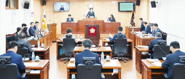 강진군의회 임시회