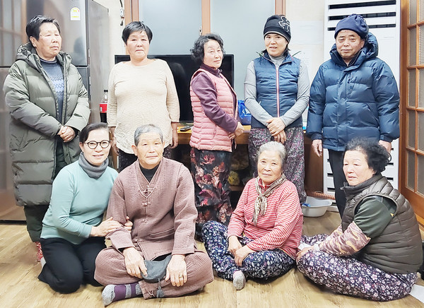 제물을 준비한 부년회