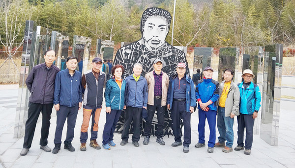 장흥 해동사 안중근 의사 참배