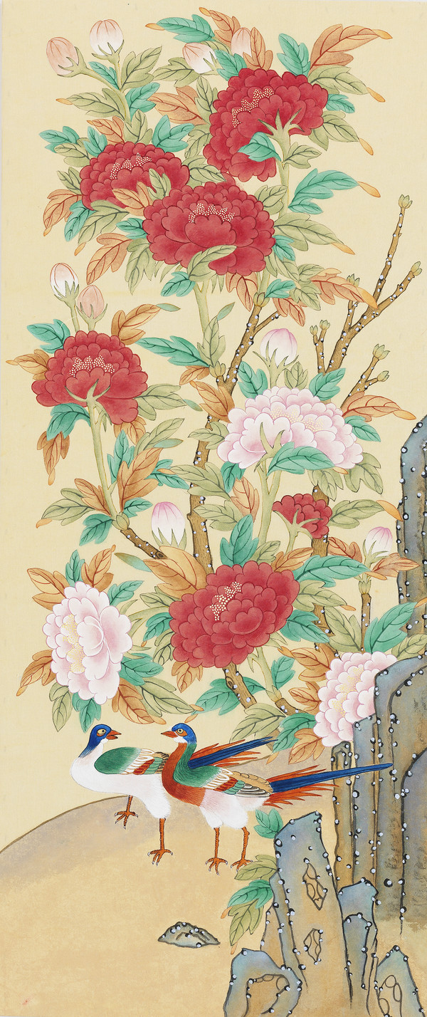 손경숙 작가 - 화조도
