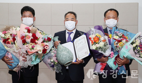 방요한 단장 / 임순종 대표 / 마종군 팀장